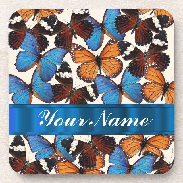 Butterfly-Kollektion Untersetzer (Vorderseite)