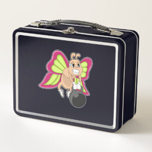 Butterfly-Krafttraining Dumbell Metall Brotdose