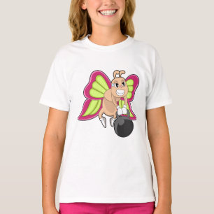 Butterfly-Krafttraining Dumbell T-Shirt
