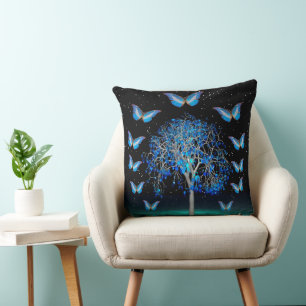 Butterfly-Kristallbaum-Kissen Kissen