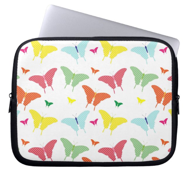 Butterfly-Laptop Laptopschutzhülle (Vorderseite)