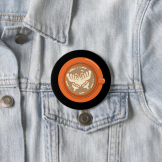 Butterfly Latte Button