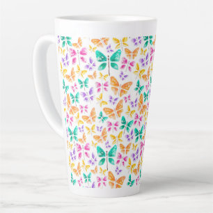 Butterfly Latte Tasse