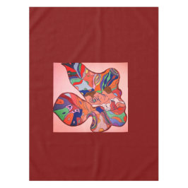 Butterfly Leaf Portrait Tischdecke