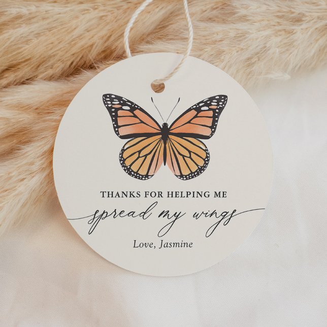 Butterfly-Lehrerbewertung Geschenkanhänger (Von Creator hochgeladen)