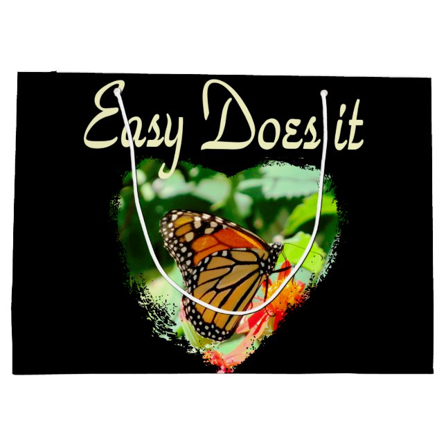 BUTTERFLY LEICHT MACHT IT-FOTO GROßE GESCHENKTÜTE (Rückseite)