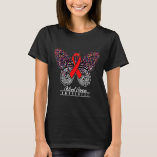 Butterfly-Liebhaber von Blutkrebs-Bewusstsein Gesc T-Shirt