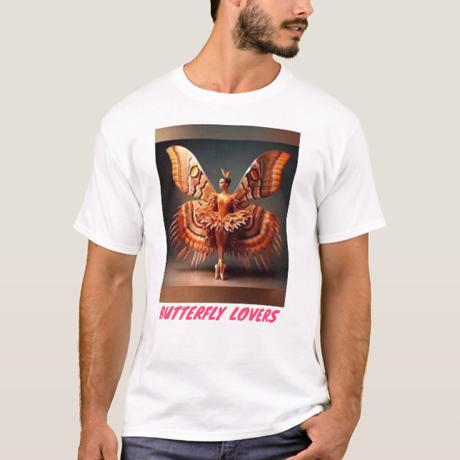 Butterfly-Logo-Design für T - Shirt (Vorderseite)