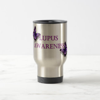 Butterfly Lupus Awareness Coffee Mug Travel Mug Reisebecher
