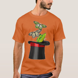Butterfly Magician Zylinder T-Shirt