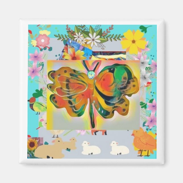 Butterfly Magnet (Vorne)