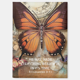 Butterfly Magnet Ecclesiastes 3:11