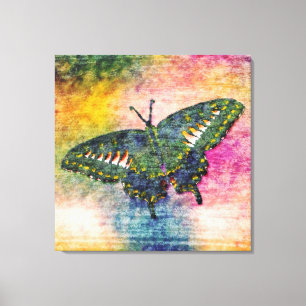 Butterfly-Malerei Leinwanddruck