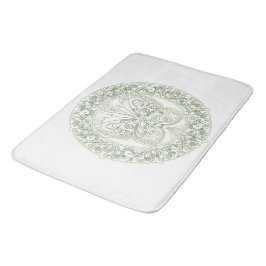 Butterfly Mandala - Bath Mat Badematte