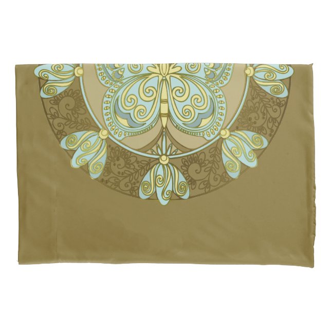 Butterfly Mandala - Pillowcase Kissenbezug (Vorderseite)