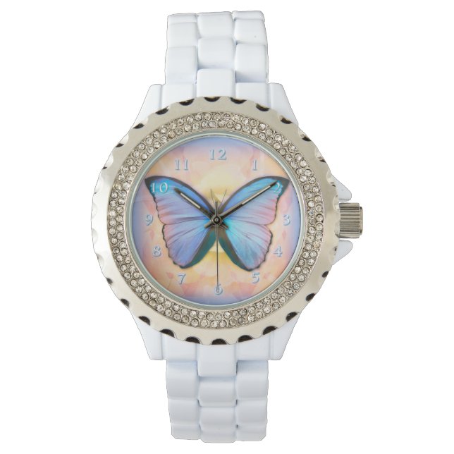 BUTTERFLY METAMORPHOSE ARMBANDUHR (Vorderseite)