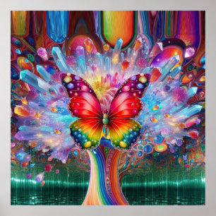 Butterfly-Metamorphose Poster