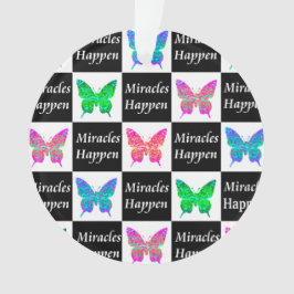 BUTTERFLY MIRACLES PAPPEN DESIGN ORNAMENT