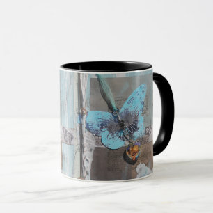 Butterfly-Mischmedienwerk Tasse