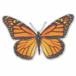 Butterfly Monarch 14" Vinyl Sticker