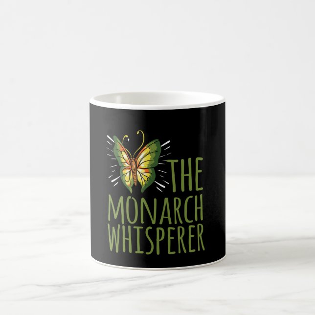 Butterfly Monarch Whisperer Entomologe Kaffeetasse (Mittel)