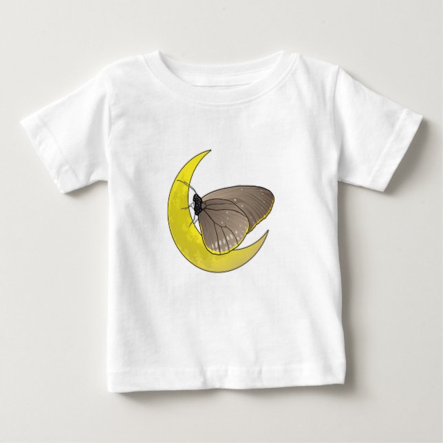 Butterfly Moon Baby T-shirt (Vorderseite)