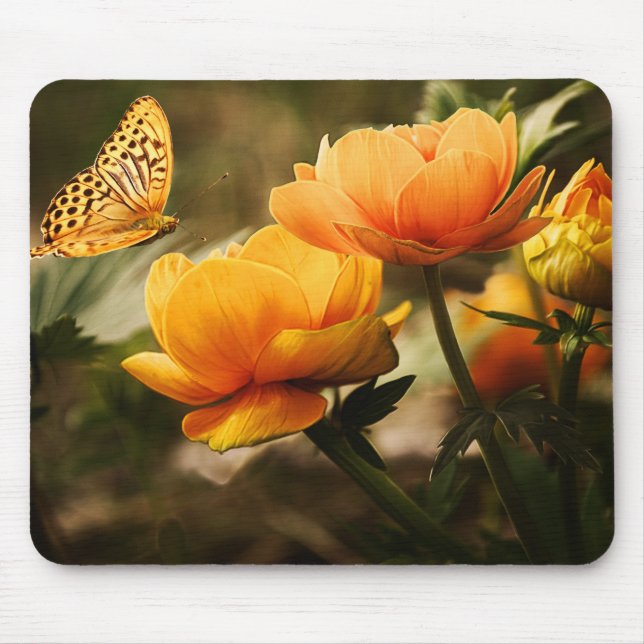 Butterfly Mouse Pad Mousepad (Vorne)
