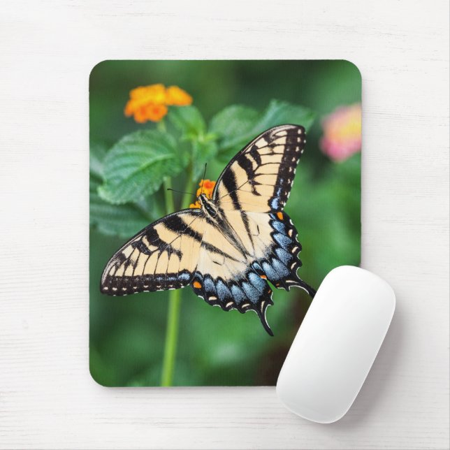 Butterfly Mouse Pad Mousepad (Mit Mouse)