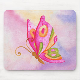 Butterfly Mousepad Pastell Style