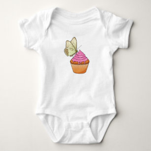 Butterfly Muffin Baby Strampler