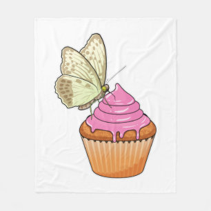 Butterfly Muffin Fleecedecke