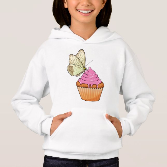 Butterfly Muffin Hoodie (Vorderseite)