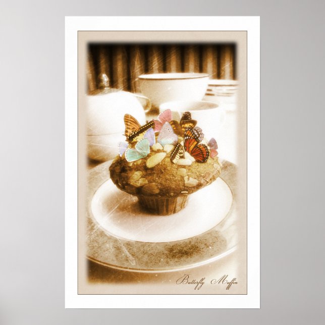 Butterfly Muffin Poster (Vorne)