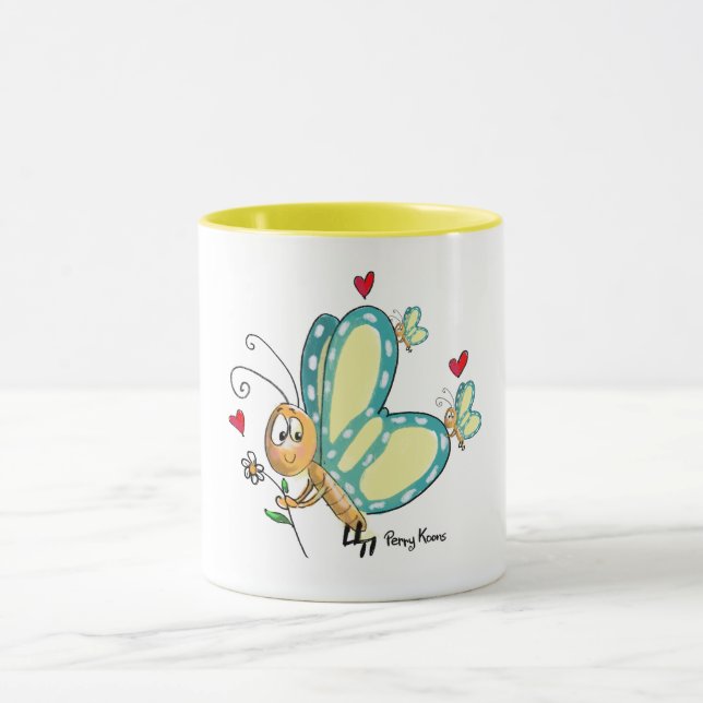 Butterfly Mug Tasse (Zentrum)