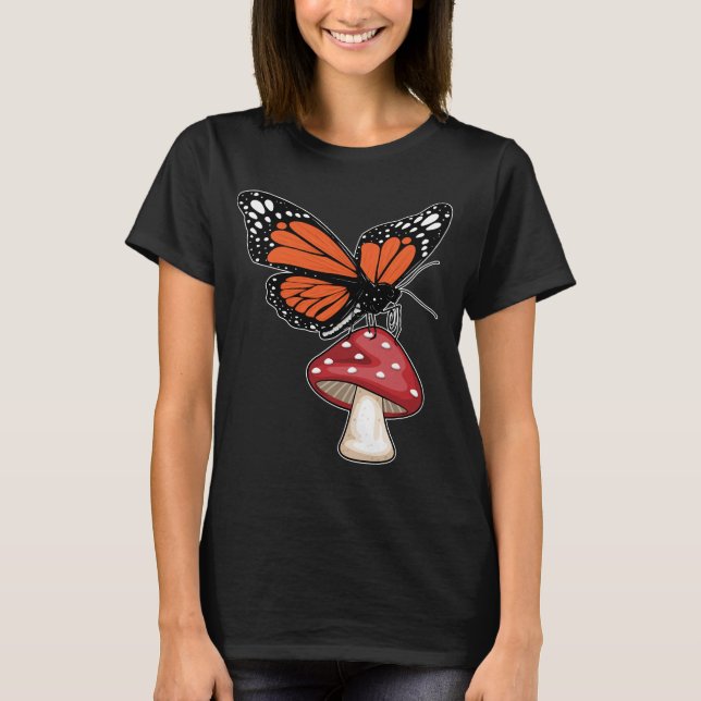 Butterfly Mushroom T-Shirt (Vorderseite)