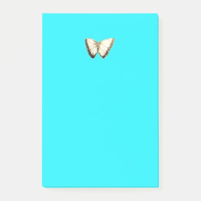 Butterfly-Muster Postit-Notizen Post-it Klebezettel (Vorderseite)