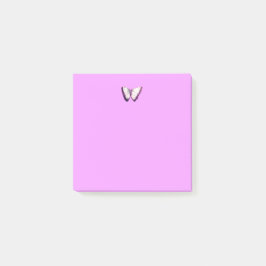 Butterfly-Muster Postit-Notizen Post-it Klebezettel