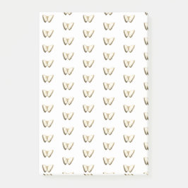 Butterfly-Muster Postit-Notizen Post-it Klebezettel