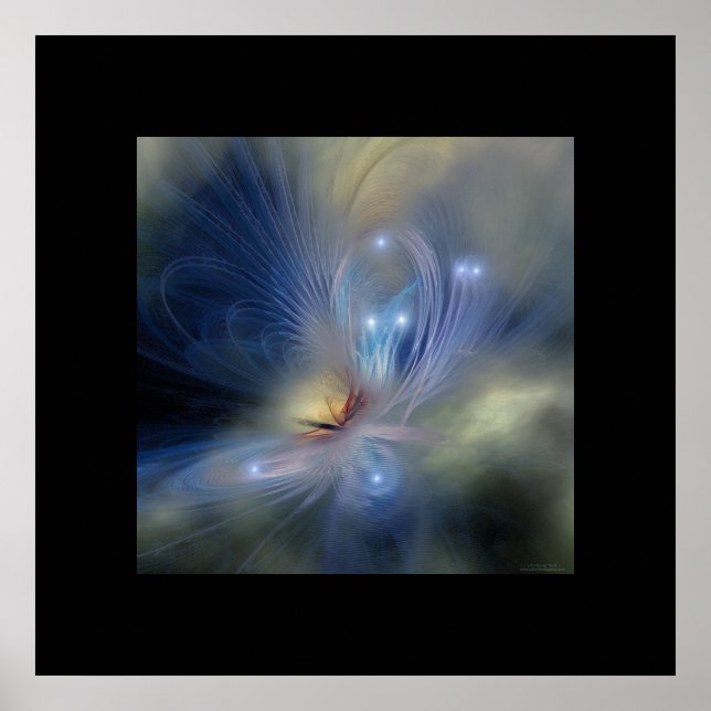 BUTTERFLY NEBULA DRUCKEN POSTER (Vorne)