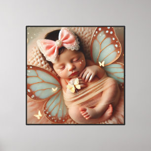Butterfly Newborn - Leinwanddruck