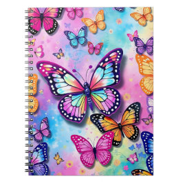 Butterfly notebook notizblock