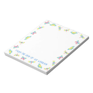 Butterfly Notepad Notizblock