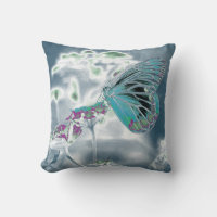 Butterfly on flower - Negative Foto 2