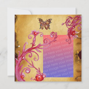 BUTTERFLY PARCHMENT Hochzeitfoto Vorlage