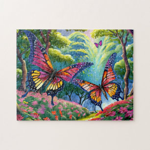 Butterfly Park 2 Bold und Beautiful Jigsaw Puzzle