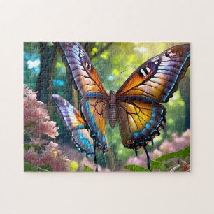 Butterfly Park 3 Easy Brain Art Puzzle Foto Puzzle