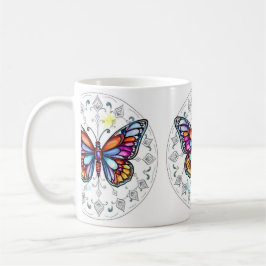 Butterfly Pastel Kaffeetasse