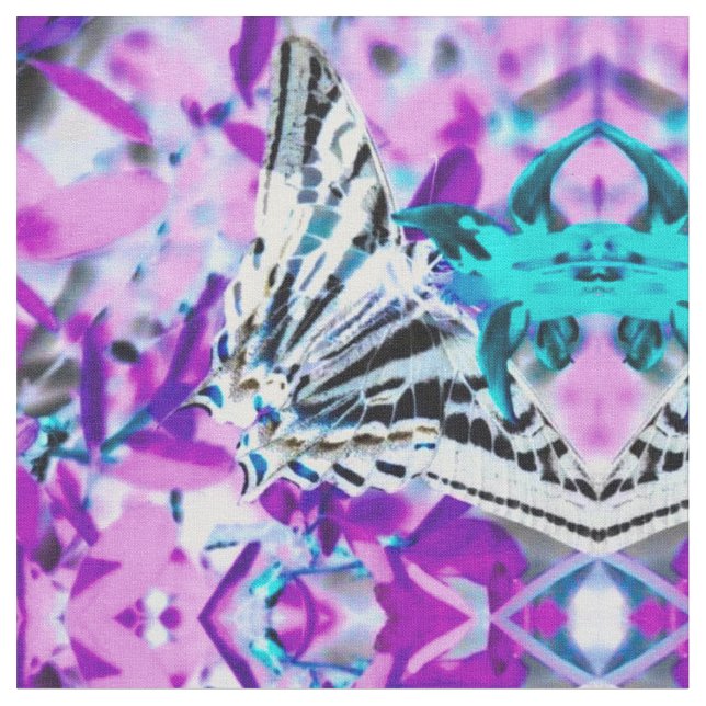 Butterfly Pink Stoff (Nahaufnahme)