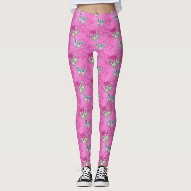 Butterfly-Pop Leggings (Vorderseite)