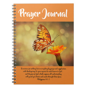 Butterfly Praetjournal Notizblock